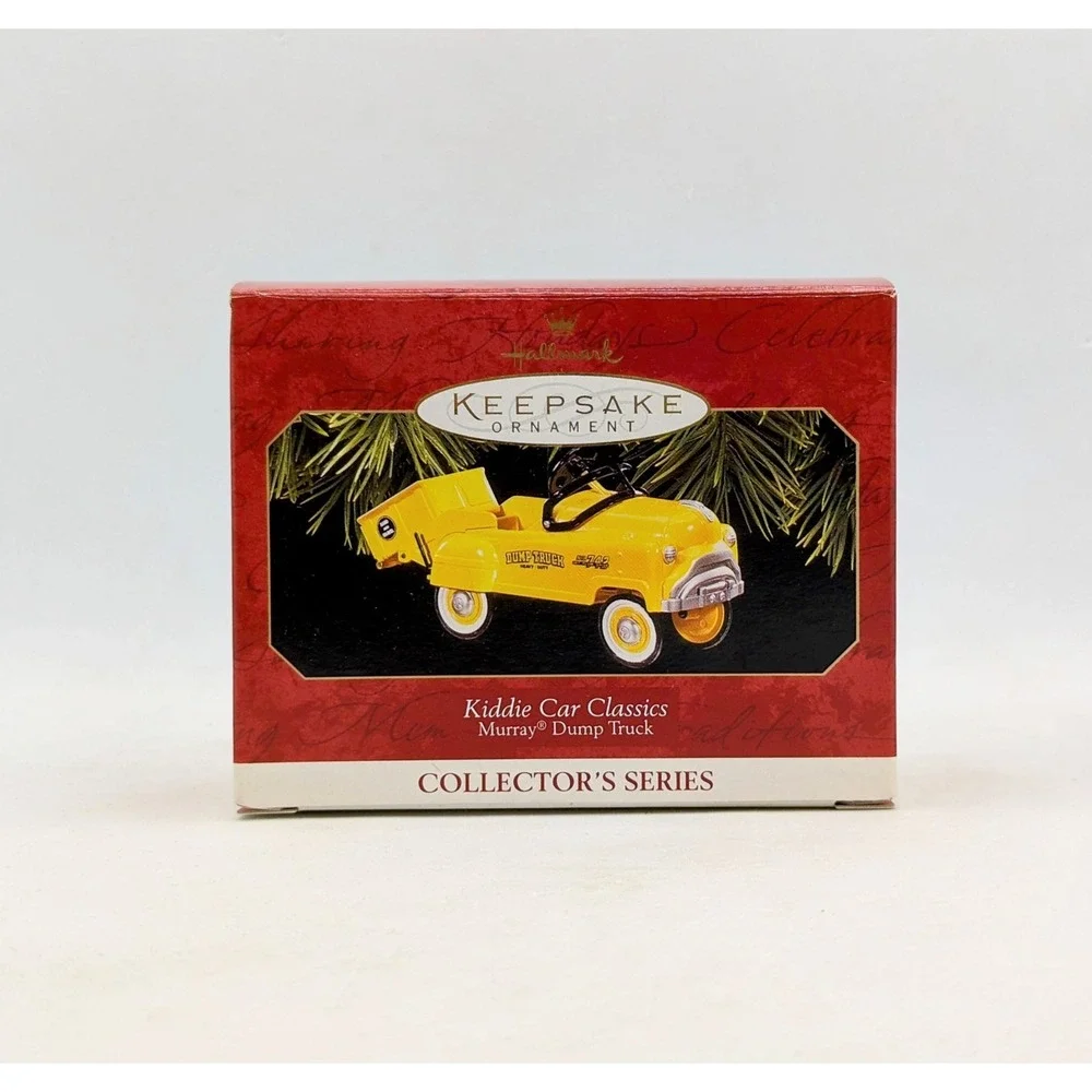 1997 Hallmark Keepsake Kiddie Car Classics Murray Dump Truck Ornament